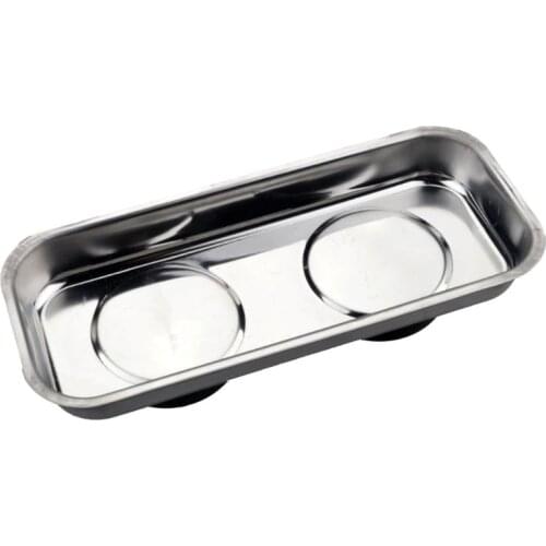 Square Magnetic Tray Sucker Stainless Steel Strong Permanent Magnet Bowl Dropshipping