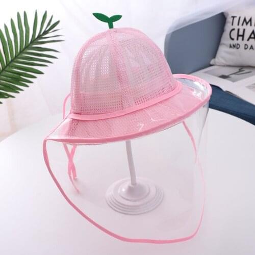 Summer Childrens Protective Hat Super Cute Fishermans Hat Childrens Sun Protection Net Cap 2