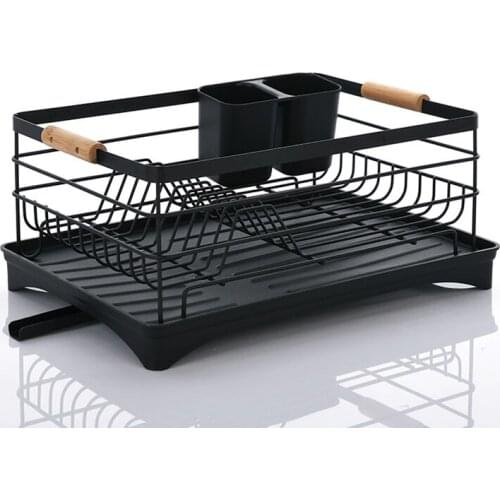 Multifunction Dish rack Dish Drying Rack with Drainboard Kitchen Light Duty Countertop Utensil Organizer Storage