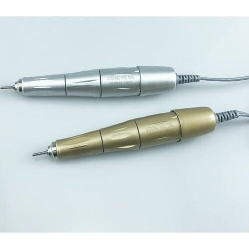 45000rpm Golden silver blue Handpiece Suitable for Strong210 Electric Manicure Drill polishing Drill equipment Used for Nail