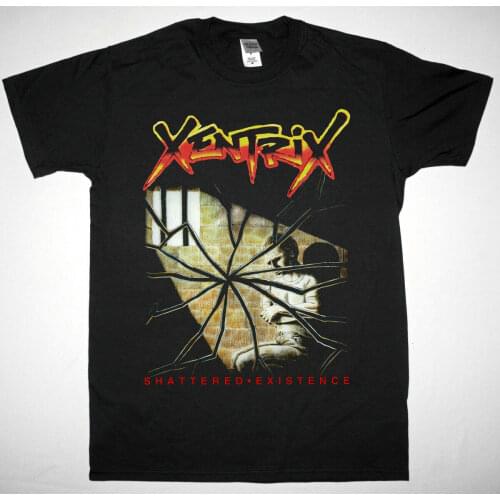 XENTRIX SHATTERED EXISTENCE THRASH METAL FORBIDDEN NEW BLACK T SHIRT