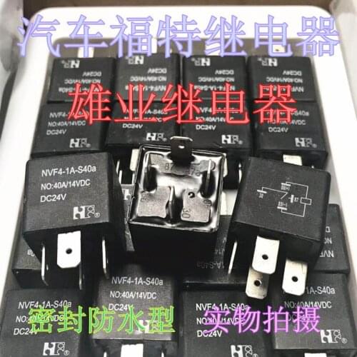 1pc NVF4-1A-S40a for Ford car Relay DC24V 4 feet 40A with HFV4