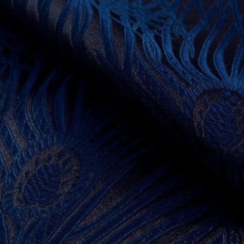 Brocade Chinese Cloth Dress Antique kimono Pillow COS senior clothing fabrics Peacock tail