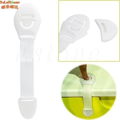 10 Pcs Cabinet Door Drawers Refrigerator Toilet Lengthened Bendy Safety Plastic Locks For Child Kid Baby Safety