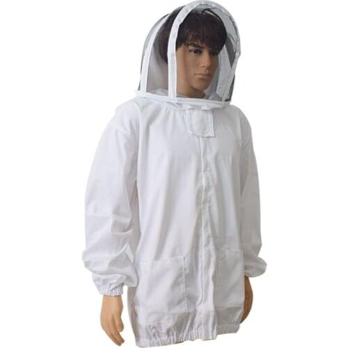 Beekeeping Protect Cotton Clothes Bee Jacket Beekeeper Suit for Beekeeping Farm Apiculture Beehive Gear