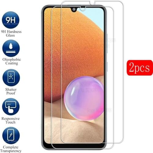 Protective glass for samsung A32 screen protector tempered glas on galaxy A 32 A32 32A 4G 5G 2021 safty sansung phone cover film