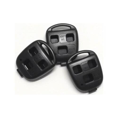 10pcs/lot 2 button 3 button replacement auto remote key shell key head for TOYOTA LEXUS
