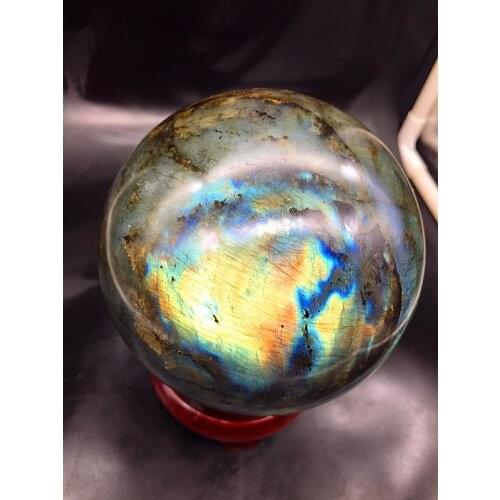1900-2000g new arrivals 100% natural labradorite quartz crystal ball healing for sale