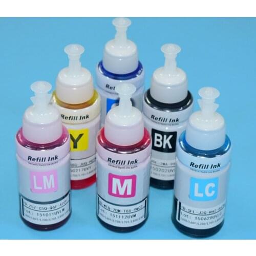 84 85 6Colors dye ink refill for HP Designjet 30 90 120 130 Inkjet Plotters 100ML*6colors/set ink refill kits / refill inks