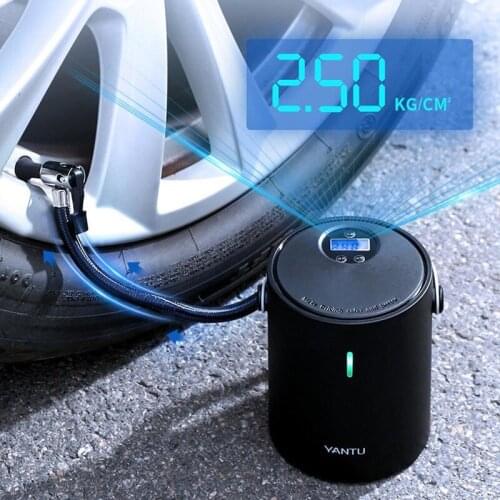12V 150PSI Digital Car Air Compressor Portable Mini Car Tyre Inflator Air Pump Rechargeable for Auto Emergency Motorcycle Ball