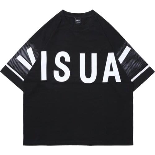 Mens Summer Tshirts Cotton Fashion Brand Half Sleeve T-shirt Women Man Loose Fit Tshirt Men Hip Hop Letter Printed T-shirts