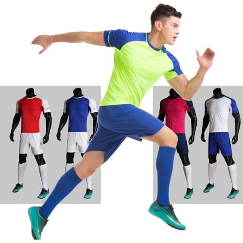 Custom soccer jerseys personalize football shirt plain soccer set amateur team DIY kit Embroidery logo custimize Uniforms DIY