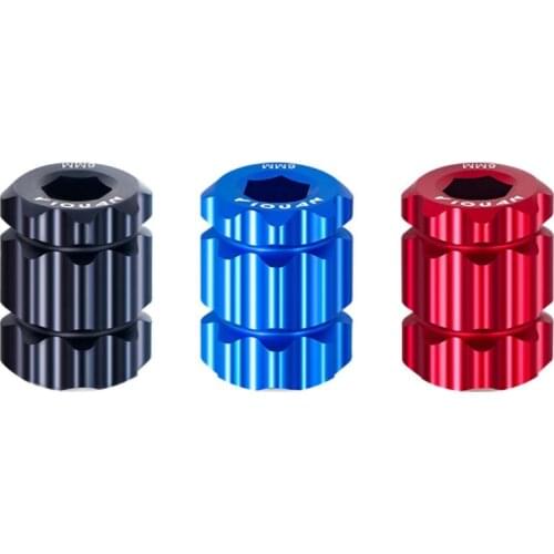 Aluminum Alloy Bicycle Crank Remover Crank Arm Adjustment Cap Road Bike Removing Installation Repair Tool for XT XTR UT DA