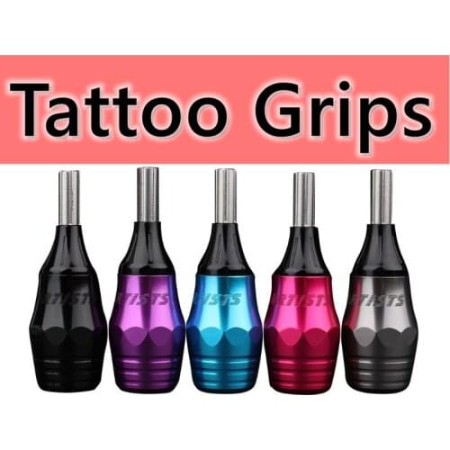 Cartridge Tattoo Grips 30mm Adjustable Handle Tubes Aluminum Alloy Tattoo Machine Supplyfor Professionals