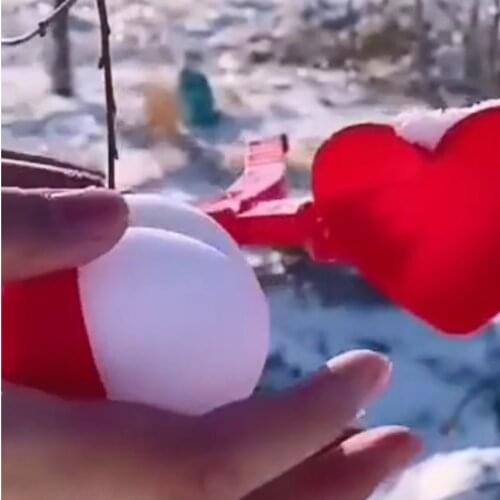 Creative Heart Shaped Snowball Maker Clip Children Outdoor Winter Fun Sports Snow Sand Mold Tool