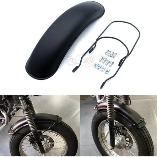 Metal Motorcycle Retro Front Fender Mudguard Cover Protector Universal for Harley Honda Yamaha Suzuki GN125 Cafe Racer Custom