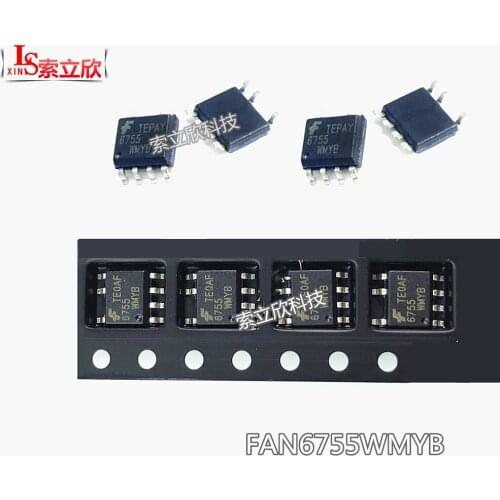 New 6755 Fan6755 Myc 6755wmyb 6755u Power Supply Sop-7 Sop7