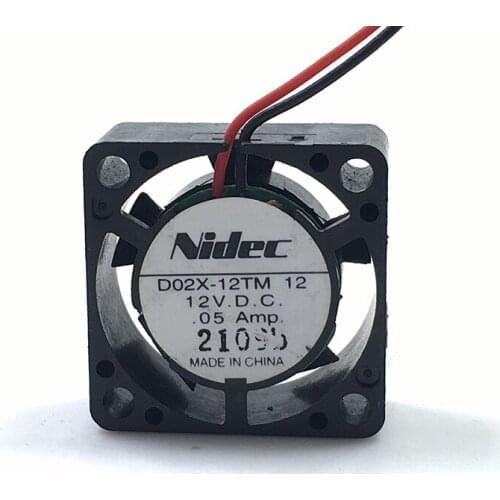 Original 2510 ultra-quiet set-top box small cooling fan D02X-12TM 12V 0.05A