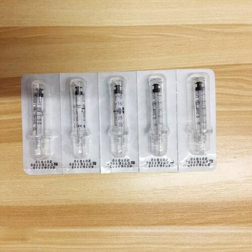 Syringe and Medicine needle Ampoule head for hyaluron gun hyaluron pen High Pressure wrinkle removal water syringe