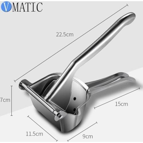 Stainless Steel Lemon Lime Squeezer Fresh Citrus Juice Press Manual Juicer