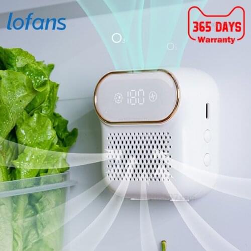 Lofans Refrigerator Deodorizing Disinfection Machine Food Preservation Purification And Sterilization White B5 Magnetic