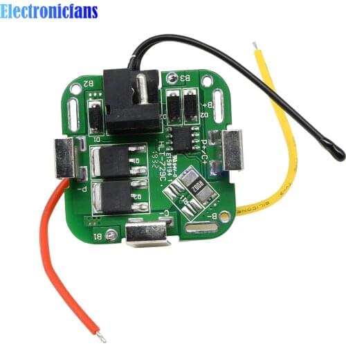 4S 4 Series String 16.8V Lithium Battery Protection Board 14.8V / 16.8V For Power Tools Drill Straight Diy Electronic PCB Module