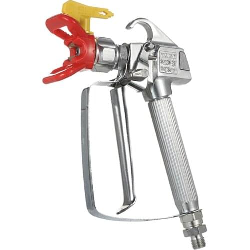 3600PSI High Pressure Airless Paint Spray Gun +517 Spray Tip + Nozzle Guard Pump Sprayer Spraying Machine