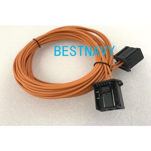MOST Optical Fiber Cable Connectors Male To Male For Audi BMW mercedes etc. 120CM 400CM New Original free shipping