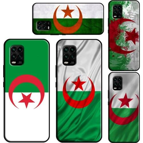 Algeria Flag Case For Xiaomi Mi 11 Lite Ultra 9T 10T Pro Mi Note 10 Lite POCO F3 M3 X3 Pro TPU Cover