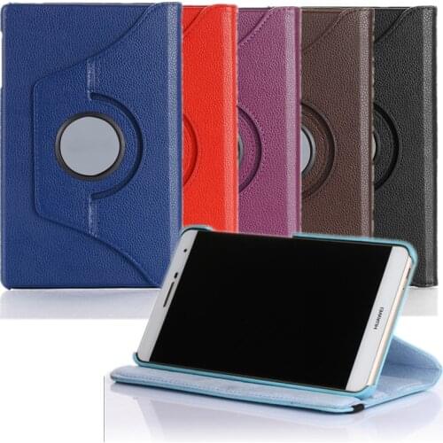 For Huawei MediaPad T1 10 T1-A21W/L-A23L 9.6" case 360 Rotating Caver for Huawei T1 8.0 /T1-821w Flip stand Leather Tablet Cover