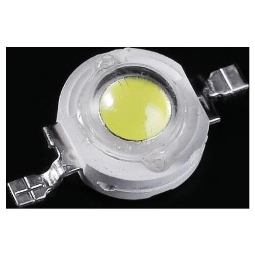 2021 New High Power 1W LED SMD Light Chip Energy Saving Lamp Beads Bulbs For DIY White