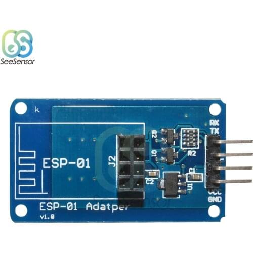 ESP8266 ESP-01 ESP01 Serial WiFi Wireless Adapter Module 3.3V 5V Compatible Serial Board For Arduino