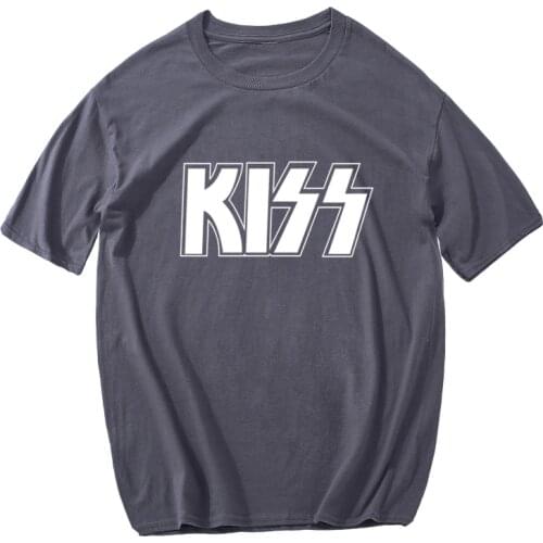 Kiss End of The Road Tour t shirt men rock Band t-shirt men 100% cotton casual tshirt men streetwear summer tops men clothing