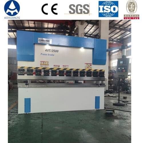 63T/2500MM Press Brake Iron Bending Machine Sheet Press Brake With E21 Controller