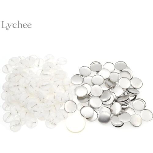 Lychee Metal Blank Pin on Badge Supplies for DIY Badge Craft Handmade Needwork Sewing Material Accessories