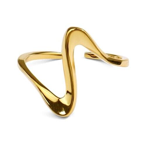 MIQIAO Cold Wind Nvjie Korean Simple Wild Fashion Design Beautiful Holiday Gift To Send His Girlfriend Ring 2020 Jewelry Tends