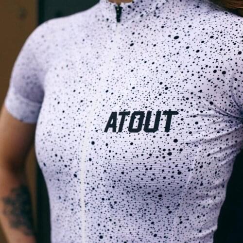 Ropa ciclismo Unisexo 2021 Breathable Team racing men and women short sleeve cycling Jersey Hot sale MTB Jersey white