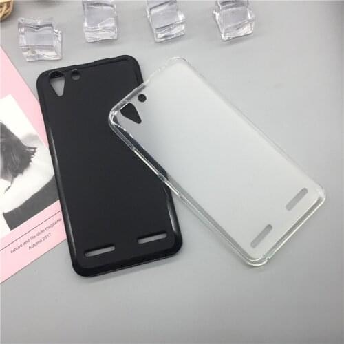 Case Soft Silicon Phone Para for Lenovo K5 / K5 Plus / Lemon 3 A6020A46 A6020 Luxury TPU Fundas Full Cover Shell Black Cases
