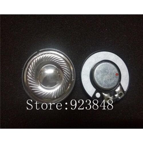 40MM super resolve vocal unit DIY headphone speaker unit Midrange and treble Unit titanium N45 rubidium magnetic 2pcs