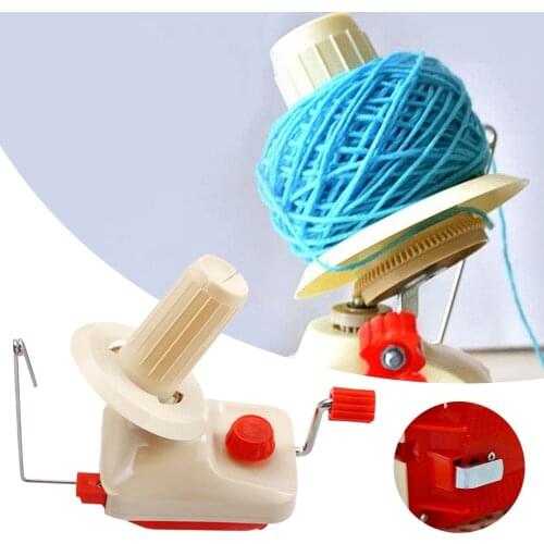 Manual winding machine plastic yarn/wool/rope/fiber ball storage winder DIY sewing production repair craft tools