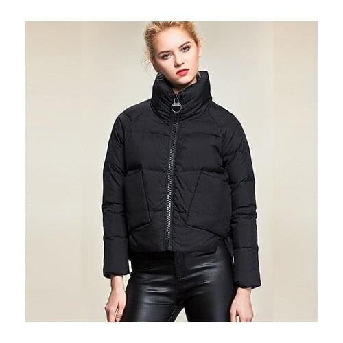 Женские черные пуховики Sbluee China At AliExpress