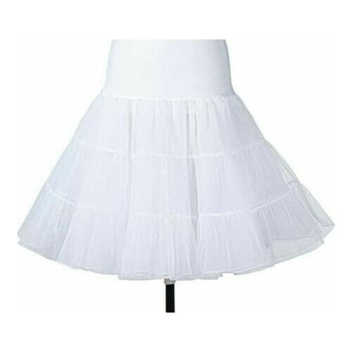 In Fashion Elegant Tutu Skirts Swing Rockabilly Petticoat Underskirt Fluffy Wedding Bridal Vintage