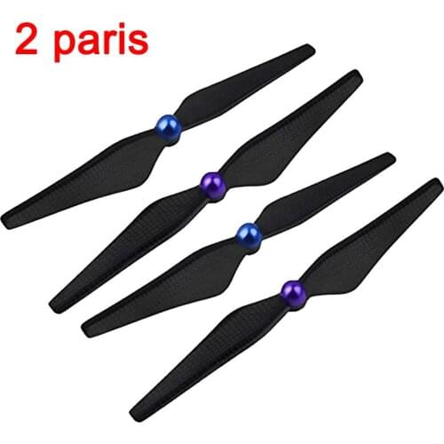 BRDRC 2 Pairs Carbon Fiber Propellers 9450 Self-locking Propeller Props For DJI Phantom 3 SE/Pro/Adv Drone