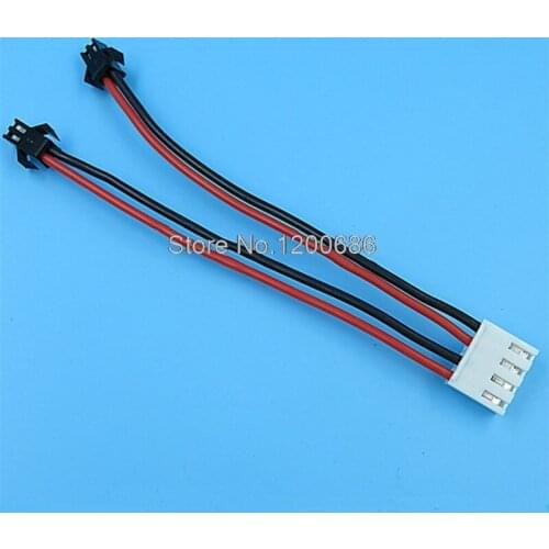 20CM VH3.96 4Pin VH3.96MM SM 2P 22AWG SM-2P female black red terminal connector