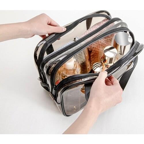 AOEO Transparent Cosmetic Bags
