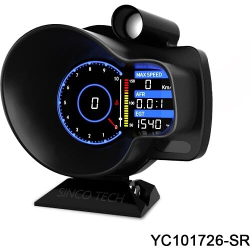 18 in 1 digital RPM Fuel level Speed Meter engine coolant temperature voltage with full Sensor Kit Electrical Car Meter