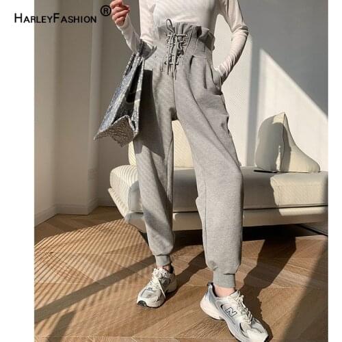 Женские спортивные брюки HARLEYFASHION China At AliExpress