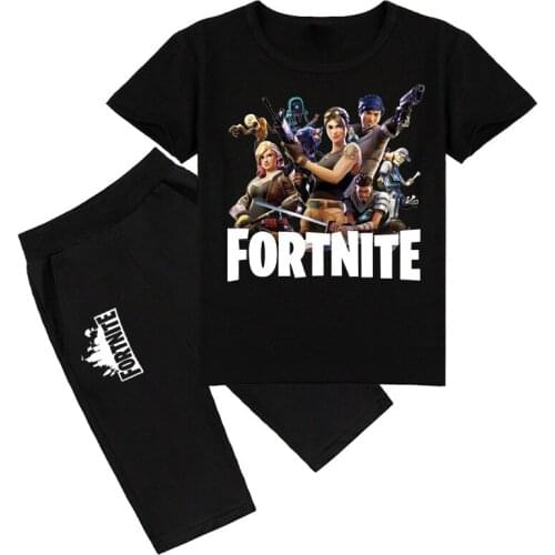 Games FORTNITE Summer Baby Boys Girls Clothes Cartoon 3DPrint Kids Girl Children Top Tee Short Sleeve T Shirt