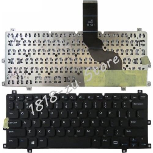 US Laptop keyboard for DELL 3157 3152 inspiron 11 3000 2-in-1 BLACK without frame English layout