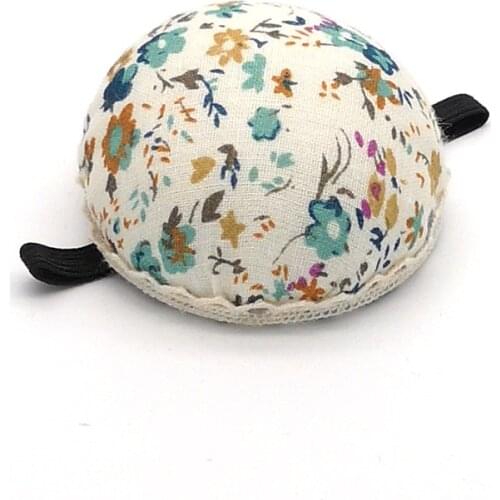 Colorful Ball Shaped Sewing Needle Pincushion With Elastic Wrist Band DIY Handmade Embroidery Needlework Accessories